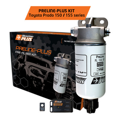 Toyota Prado 150s 2.8L 3.0L 2009-on - Mann PreLine Pre Filter Kit PL620DPK