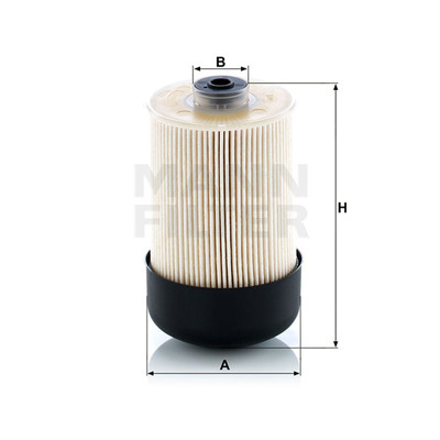 MANN Fuel Filter PU9009ZKIT for Renault Trafic 1.6L 2.0L X82 CRD (2015-on)