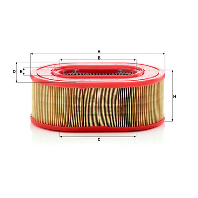 MANN Air Filter C25124 for Caterpillar Asphalt Paver AP Series AP-200B Hatz 2M40L MANN Air Filter C25124 for Caterpillar Asphalt Paver AP Series AP-200B Hatz 2M40L
