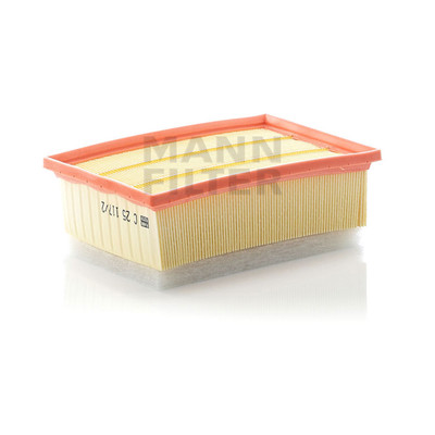 MANN Air Filter C25117/2 for Peugeot 206 2.0L CC Cabrio Petrol EW10J4 (2001-07)