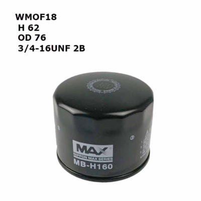 WMOF18 Oil Filter for Motorcycle BMW