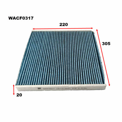 WACF0317 Cabin Filter for Jeep