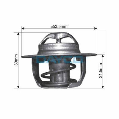 DT122A Thermostat 53.5mm 82C Diam. for Citroen/Peugeot