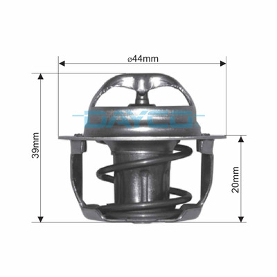 DT22B Thermostat 44mm Diam. 91C for Holden /Toyota