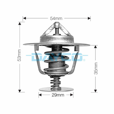 DT24A Thermostat 54mm Diam. 82C Multiple Applications