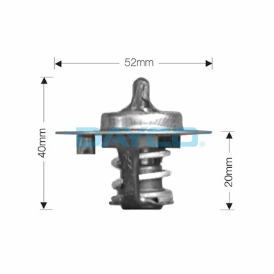 DT27A Thermostat 52mm Diam. 82C Multiple Applications