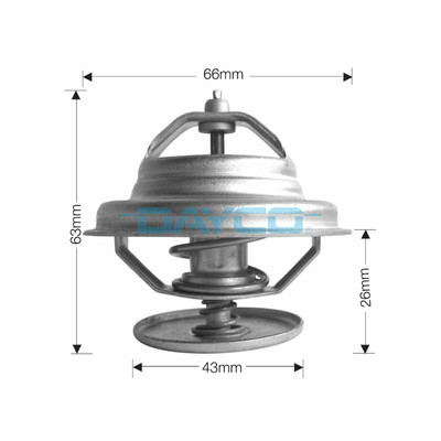 DT32G Thermostat 67mm Diam. 89C Multiple Applications
