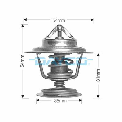 DT36A Thermostat 54mm Diam. 82C Multiple Applications