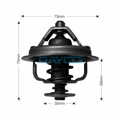 DT38G Thermostat 73mm Diam. 89C for Daihatsu/Toyota