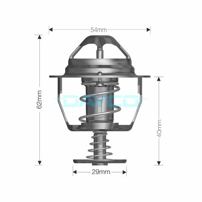 DT79A Thermostat 54mm Diam. 82C for Ford/ Mazda