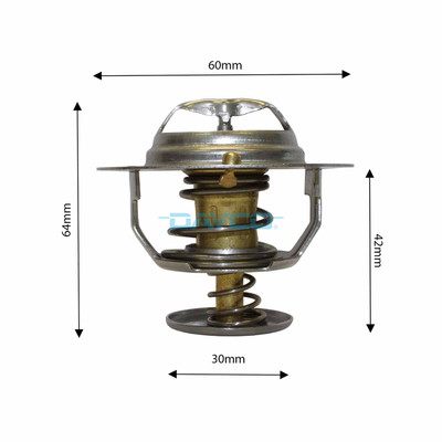DT85A Thermostat 60mm Diam. 82C for Daihatsu/Toyota