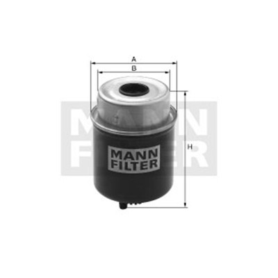 WK8133 MANN Fuel Filter for LIEBHERR 1987-on D404T L 500 Wheel Loaders