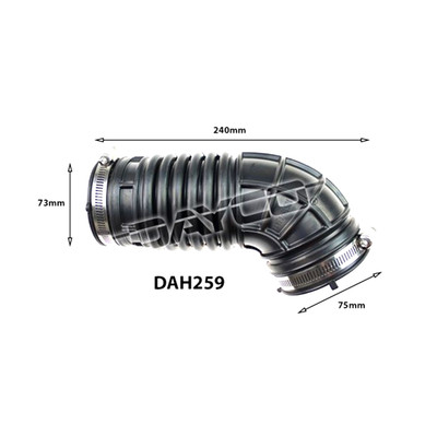 Dayco Air Intake Hose DAH259 for Nissan Navara 2.3L NP300 T/Diesel D23 120kW (2015-20) Dayco Air Intake Hose DAH259 for Nissan Navara 2.3L NP300 T/Diesel D23 120kW (2015-20)