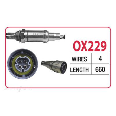 Oxygen Sensor OX229 for BMW 316i E36 1.6L M40B16/M43B16 I4 8V SOHC (1991-1998) Oxygen Sensor OX229 for BMW 316i E36 1.6L M40B16/M43B16 I4 8V SOHC (1991-1998)