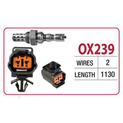 Oxygen Sensor OX239 for Mazda Bravo B2600 2.6L G6 I4 12V SOHC (1991-1995)