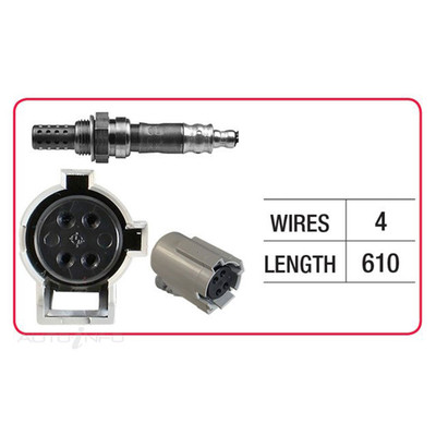 Oxygen Sensor OX279 for Jeep Grand Cherokee Laredo/Limited ZG 4.0L ERH (1996-1996)