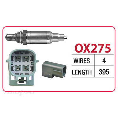 Oxygen Sensor OX275 for Nissan X-Trail T30 2.5L QR25DE I4 16V DOHC VVT (2001-07)