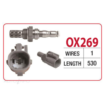 Oxygen Sensor OX269 for Holden Apollo JM/JP 2.2L 5SFE I4 16V DOHC (1993-1997)