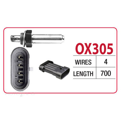 Oxygen Sensor OX305 for Holden Vectra JS/JS2 2.2L C22SEL I4 16V DOHC (1998-2002)