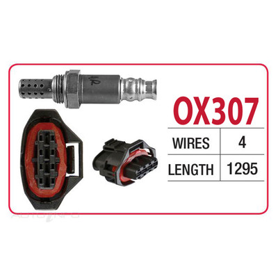 Oxygen Sensor OX307 for Holden Astra TS 2.2L Z22SE I4 16V DOHC (2001-2006) Oxygen Sensor OX307 for Holden Astra TS 2.2L Z22SE I4 16V DOHC (2001-2006)
