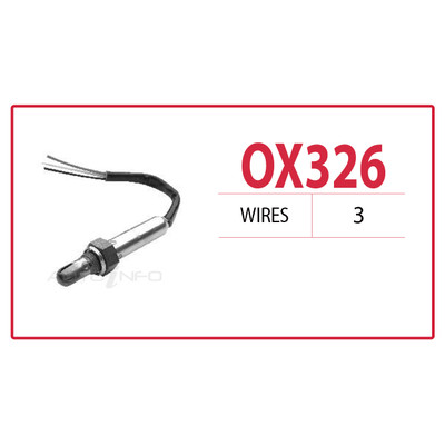 Oxygen Sensor OX326 - Three Wires Oxygen Sensor OX326 - Three Wires