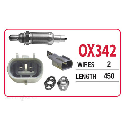 Oxygen Sensor OX342 for Toyota Corolla AE101R 1.6L 4AFE 78kW DOHC (1991-2000)