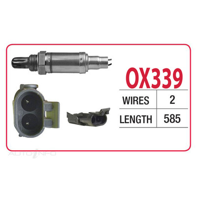 Oxygen Sensor OX339 for Holden Commodore VS 5.0L 304 (LB9) V8 165kW (1995-2000)