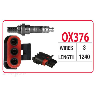 Oxygen Sensor OX376 for Holden Vectra JR/JS 2.5L XS25XE V6 24V 125kW (1997-2000) Oxygen Sensor OX376 for Holden Vectra JR/JS 2.5L XS25XE V6 24V 125kW (1997-2000)