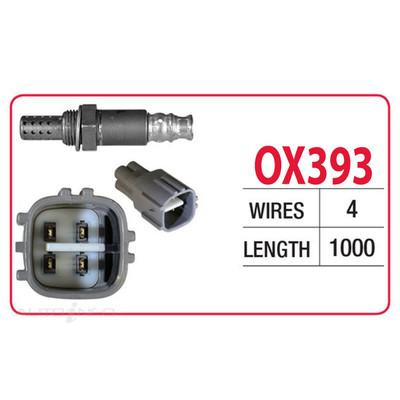 Oxygen Sensor OX393 for Toyota Townace SBV KR24R 1.8L 7KE I4 8V OHV (1998-2005) Oxygen Sensor OX393 for Toyota Townace SBV KR24R 1.8L 7KE I4 8V OHV (1998-2005)