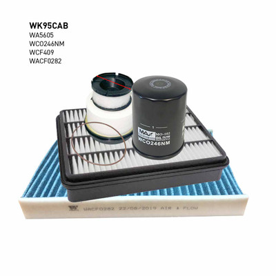 WK95CAB Wesfil 4WD Cabin Filter Kit for Toyota Landcruiser 3.3L V6 FJA300R T/Diesel (Jul 2021-on)