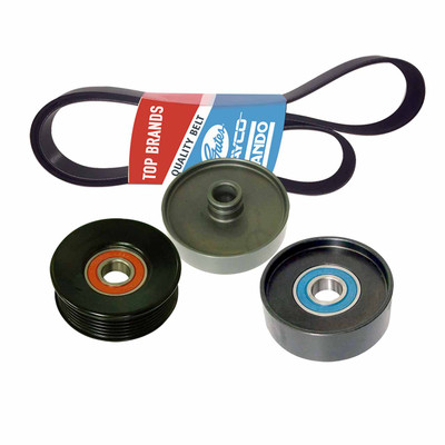 Ford Territory Gates Belt & Nuline Pulley Upgrade Kit ST SX SY WBPK32N