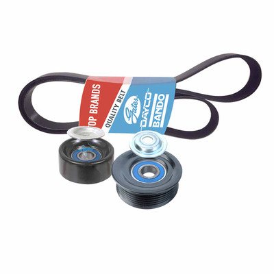 Ford Focus LR 1.8 & 2.0L - Gates Belt & Nuline Pulley upgrade Kit WBPK45N