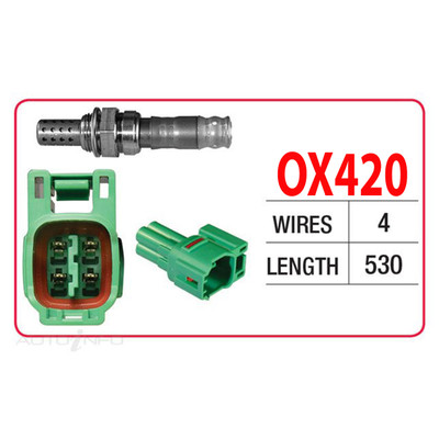 Oxygen Sensor OX420 for Suzuki Swift RS416 EZ/FZ 1.6L M16A DOHC (2005-2017)