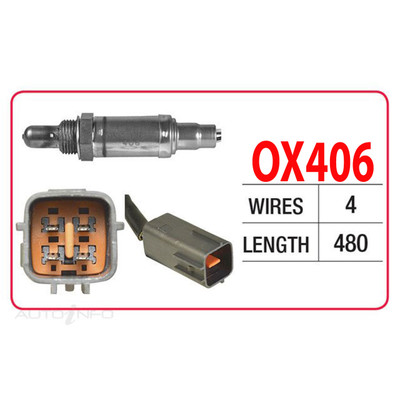 Oxygen Sensor OX406 for Mazda RX-8 1.3L 13BMSP Rotary2 141kW/177kW (2003-2012)