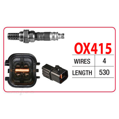 Oxygen Sensor OX415 for Mitsubishi Lancer CH 2.4L 4G69 I4 16V 115kW (2005-2007)