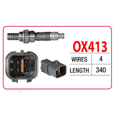 Oxygen Sensor OX413 for Mitsubishi Outlander ZF 2.4L 4G69 I4 16V (Jul 2005-2006)