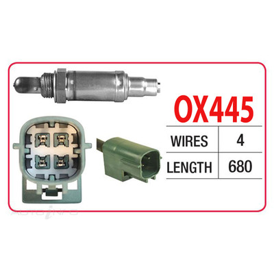 Oxygen Sensor OX445 for Nissan Patrol GU Y61 4.8L TB48DE (Oct 2001-Jan 2012)