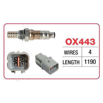 Oxygen Sensor OX443 for Hyundai I20 PB 1.4L G4FA I4 16V DOHC (Jul 2010-Aug 2015)