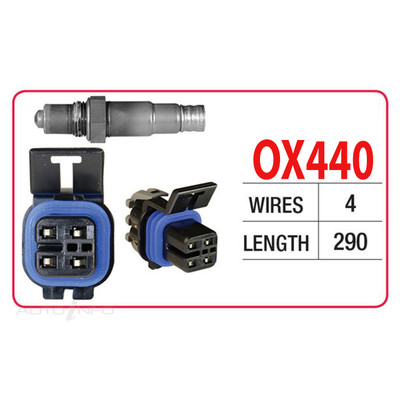 Oxygen Sensor OX440 for Holden Commodore VE 3.0L LF1/LFW V6 24V (Sep 2009-2011)