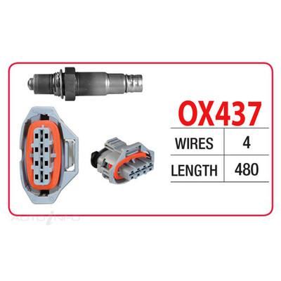 Oxygen Sensor OX437 for Holden Commordore VE 3.6L LE0/LY7 V6 24V (2008-2009)