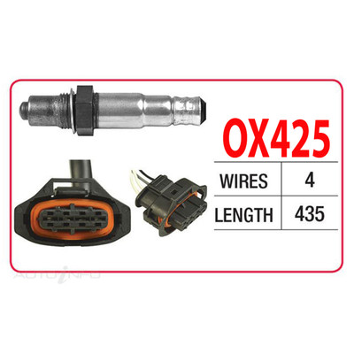 Oxygen Sensor OX425 for Holden Commodore VZ/VE 3.6L LE0 (HB) V6 (2004-2013) Oxygen Sensor OX425 for Holden Commodore VZ/VE 3.6L LE0 (HB) V6 (2004-2013)
