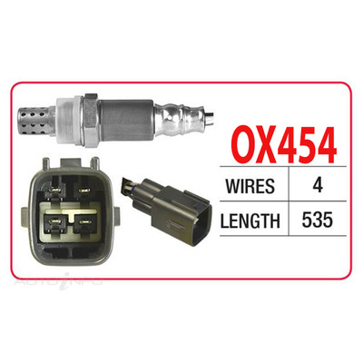 Oxygen Sensor OX454 for Toyota Corolla ZZE122R 1.8L 1ZZFE I4 (Oct 2005-Jun 2007)