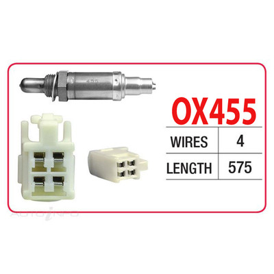 Oxygen Sensor OX455 for Toyota Corolla ZZE122R 1.8L 1ZZFE I4 (Aug 2000-Jun 2007)