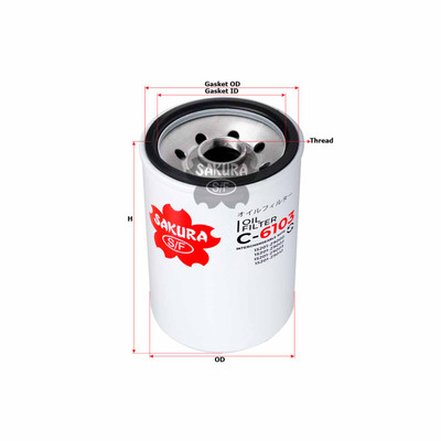 Sakura Oil Filter C-6103