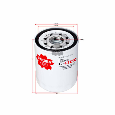 Sakura Oil Filter C-61130 Sakura Oil Filter C-61130