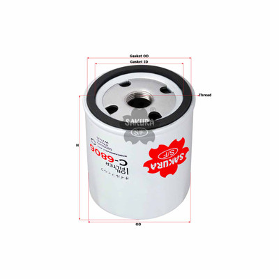 Sakura Oil Filter C-6806