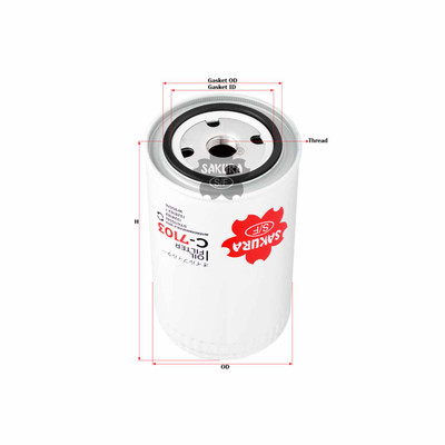 Sakura Oil Filter C-7103