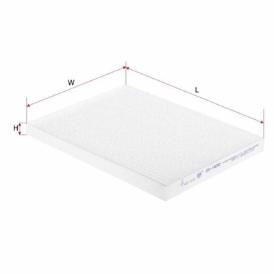 Sakura Cabin Air Filter CA-14050 Cross Reference: 95861-64J00/ RCA165P