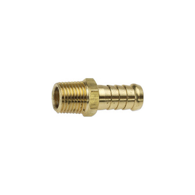 28.1206BL Jamec Pem Airline Fitting 1/4" x 1/4" BSP Male Tailpiece