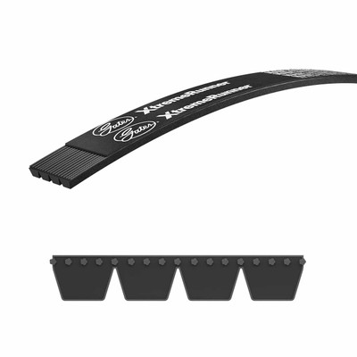 Gates Xtreme Runner P/S Belt for Nissan Navara 2.5L Turbo Diesel D40 (Dec 2005-Oct 2015)